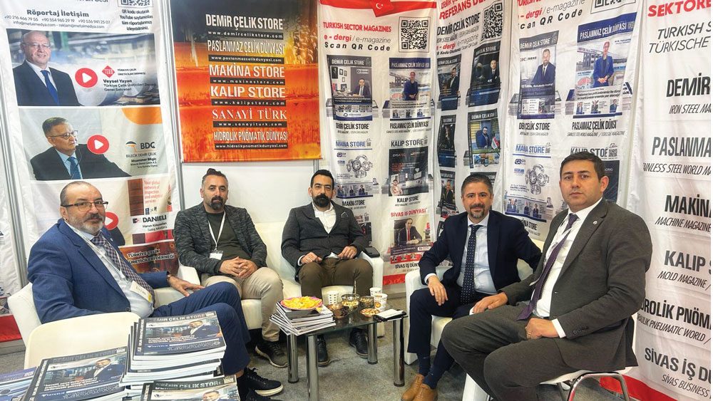 Demir Çelik Store özel röportajlarıyla  Tube Eurasia 2025 fuarının nabzını tuttu