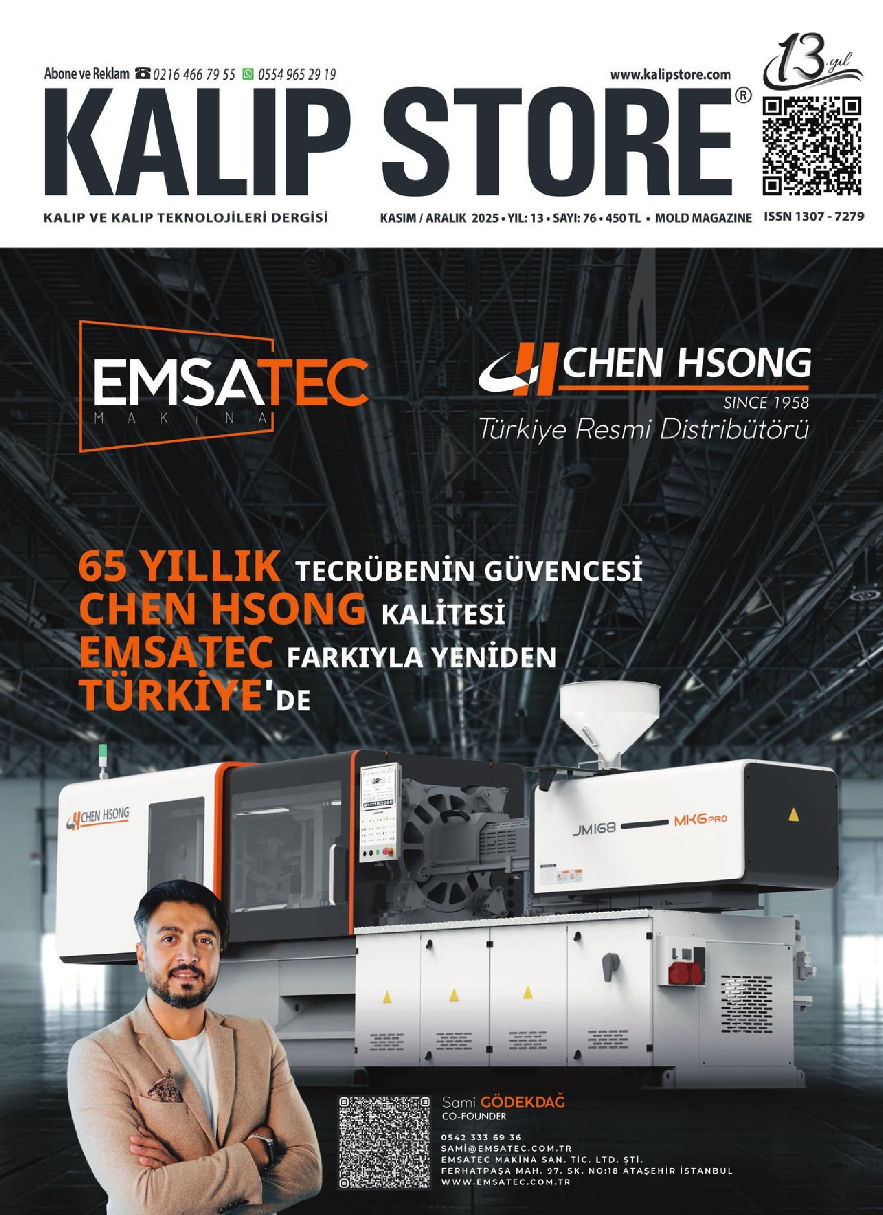 Kalıp Store - 76. Sayı - Kasım-Aralık 2025
