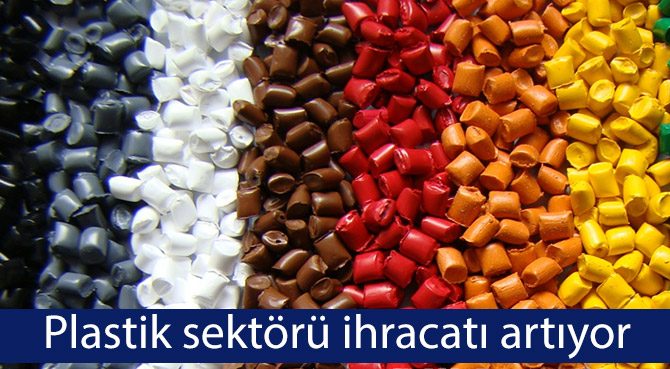 Plastik sektörü ihracatı artıyor