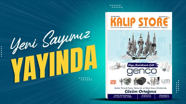 Kalıp store Dergisi Yeni sayısı yayında ..