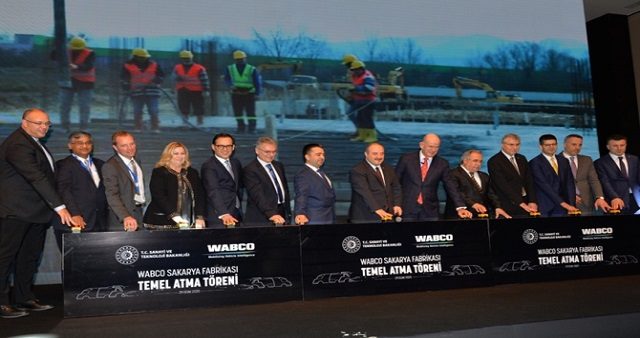 İsviçre Merkezli WABCO (Westinghouse Air Brake Company), Türkiyedeki ilk fabrikasının temelini attı.